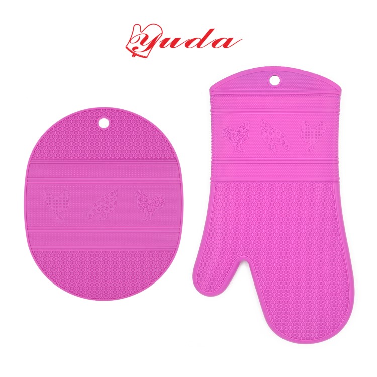 公鸡款全硅胶手套